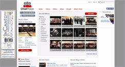 Desktop Screenshot of choirplace.com